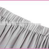 Summer Thin Chiffon Long Wrap Skirt Sexy Side Zipper Design Skirt thumbnail-4