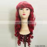 Carnival Red Curl Long Party Wigs P-W203 thumbnail-1