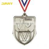 Promotional Custom Made Metal Good Quality Boxing Medal With Ribbon thumbnail-4