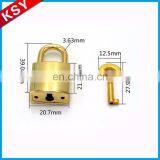 Wholesale Oem Luggage Bag Buckles Long Metal Lock Hardware For Handbag thumbnail-2