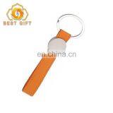 High Quality Custom Deisgn Print Logo Zinc Alloy Leather Keychains thumbnail-2
