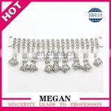 Wedding Decoration Middle Heart Shape Rhinestone Connector Headband Connector thumbnail-2