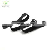 Hook and loop fastening tapes with buckle hook and loop straps