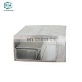 China Manufacture en 10025 Galvanized 200x200 Square Hollow Steel Tube Pipe Price per kg for Construction