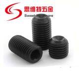 DIN916 Alloy Steel Hex Screw Grub Set Screw Socket Cap Screw in Black thumbnail-3
