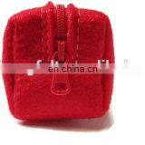 Round Felt Stationery Pouch Bag Case for Students thumbnail-6