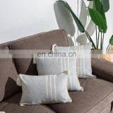 Wholesale Pillow Cover Home Decor Decorative Throw Pillowcase With White Tassel thumbnail-2