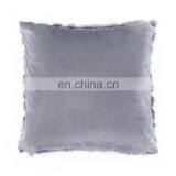 New Style Technology Dark Grey Jacquard Knitted Woven Decorative Cushion Cover thumbnail-2