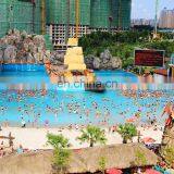 China Guangxi 30,000 Fiberglass Water Slide / Wave Pool / Family Water Playground Water Park thumbnail-4