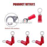 Hampool Various Kinds Rohs Auto Electrical Motor Non-shrink Terminal Copper Ring Terminal thumbnail-3