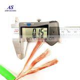 Frosted/Clear Jacket Tinned Copper/OFC/CCA Conductor 4 Gauge Car Audio Power Wire thumbnail-7