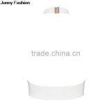 Summer Dress Jenny Fashion 2016 New Halter Beige Black White Sey Bandage Fashion Crop Top Bandage Bodycon Women Wearing thumbnail-4