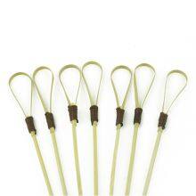 35cm Natural Bamboo Bbq Rotisserie Bamboo Skewers for Restaurant thumbnail-1