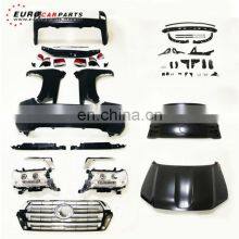 Tyota LC200 Body Kit for lc 200 Old to New Style Body PP Full Set With Front Bumper Over Fenders Rear Bumper and Lights thumbnail-2