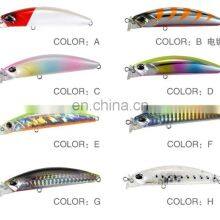 7.5cm 10.2g Lifelike Hard Bait Bass Swimbait B KK Treble Hook Trolling Floating Minnow thumbnail-2