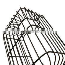 K&B Hot Sale Cheap Modern Style Middle Metal Black Decorative Storage Basket thumbnail-5