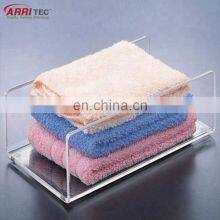 U-образные стойки для демонстрации ковров из луксита для дома, держатели полотенец для гостиниц из акрила