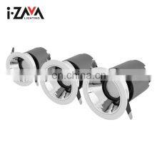 Indoor Bar Kitchen Bedroom Ceiling Recessed Mount 7W 9W 12W COB Aluminum LED Spotlight Prices thumbnail-1