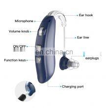 Mini Blue-tooth Hearing Aid Bte Wireless Products Digital Parts Deaf Rechargeable Manufacturer Amplifier Deaf Aid Hearing Aids thumbnail-4