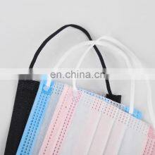 3 Ply Black Disposable Protectores Faciales Face Mask Safety Face Mask With Elastic Ear Loops for Dust thumbnail-5