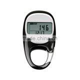 China 3D Pedometer Key Chain Pedometer Distance /Calorie /Count Step Pedometer