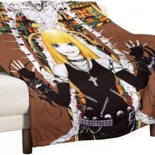 Death Note Fleece Blanket Plush Throw Blanket Soft Warm Cozy Warm Lightweight and Decorative thumbnail-1