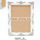 Shabby chic white French style wooden picture frames