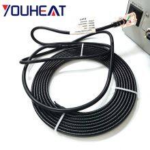 Heat Trace Cable for Pipes Concrete Tinned Copper Self Regulating Underfloor Heating Cable Copper Conductor Construction thumbnail-4