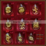 The Olympic Fuwa Design Gold Crystal Multi Style Pendant Jewelry thumbnail-2