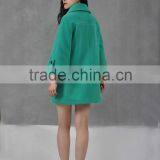 2016 OEM Factory New Latest Style Design Ladies Long Coat Elegant Dress Jacket Ladies Long Winter Coat thumbnail-3