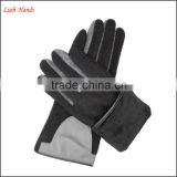 ladies high-quality woolen gloves lining with polyester