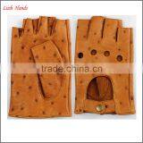 Women's Driving Leather Gloves Goatskin Handmade Leather Gloves thumbnail-2