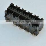 RJ45 Multi-ports 2*5 Network PCB Jack/connector