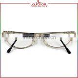 Laura Fairy Newest Arrival Cheapest Hollow Out Full Frames Metal Optical Frame thumbnail-5
