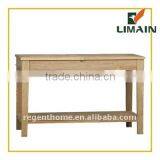 Teak outdoor adjustable table