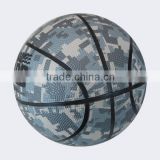 Rubber basketball size 7 with whole printing