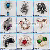 Factory Price Buy Wholesale Direct From China Easy Sell Items Hats Crochet Brooch for Wedding Invitations B0045 thumbnail-5