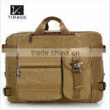 Multifuction Canvas Backpack/light Khaki Canvas Backpack/travel Backpack/shoulder Bag