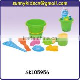 sand summer beach toys with various color