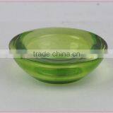 Spraying Green Color Tealight Glass Candle Holder Holiday Decoration in Valentines Day thumbnail-5