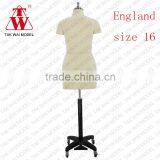 Unique Lady England Standard Fitting Adjustable Female Mannequins thumbnail-4