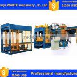 QT10-15 automatic concrete hollow paver block production line factory price