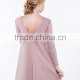 Dusty Rose Dress Dress With Pockets Spring Dress thumbnail-4