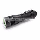 Soshine TC10 Rechargeable 200LM LED 3-Mode White Flashlight With USB Cable- Black (1 x 18650) thumbnail-2