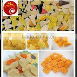 screw extruding fried 3D pellet bugles snacks food making machine