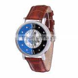 3ATM Chinese Mechanical Mens Quartz Watch,mens Leather Mechanical Wrist Watches thumbnail-4