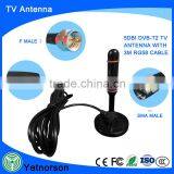 35dBi High Gain Uhf tv Antenna Magnetic Base Active Uhf tv Antenna for tv Box thumbnail-2