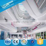 GRG Fibrous Gypsum Plasterboard Vinyl Coated Glass Fiber Reinforced Gypsum Ceiling Tiles thumbnail-1