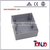 abs material wall switch plastic junction box