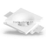 Indoor Gypsum/plaster Made LED Recessed Downlight 35W Square GU10 thumbnail-1